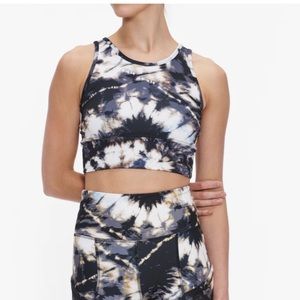 STRUT THIS Tie Dye Crop top/bra size Medium NWT